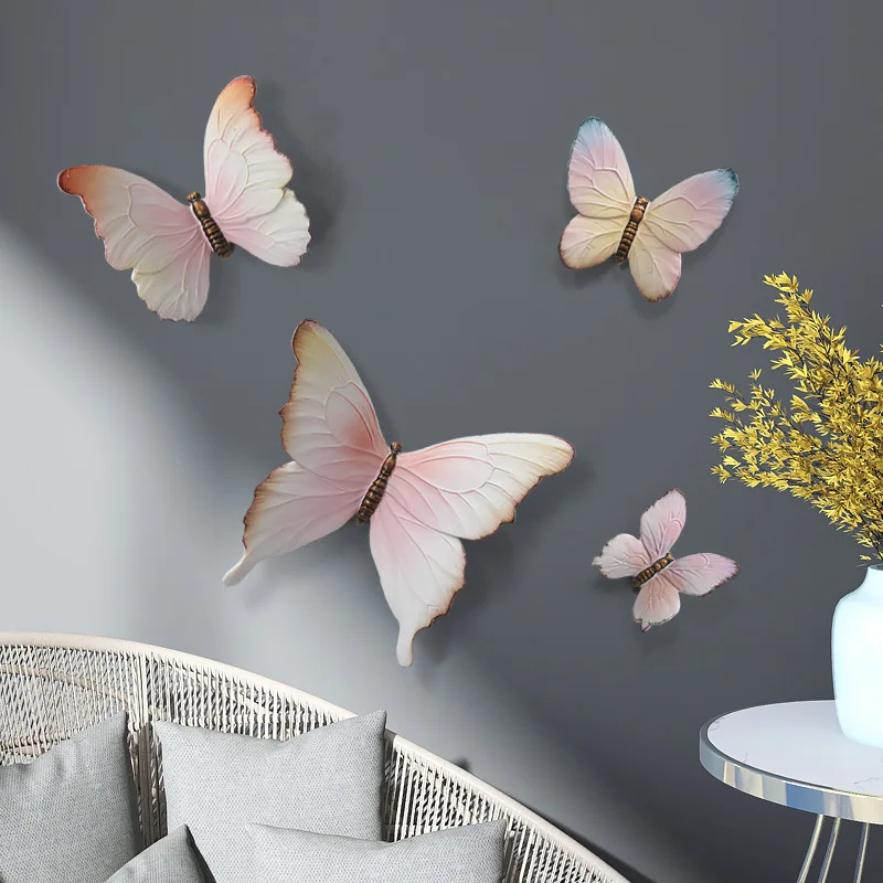 3D Butterfly Wall Accents Wall Decorative Metal Sculptures & Figurines Home Interior Three-dimensional Art Ornaments
3D Butterfly Wall Accents Wall Decorative Metal Sculptures & Figurines Home Interior Three-dimensional Art Ornaments
