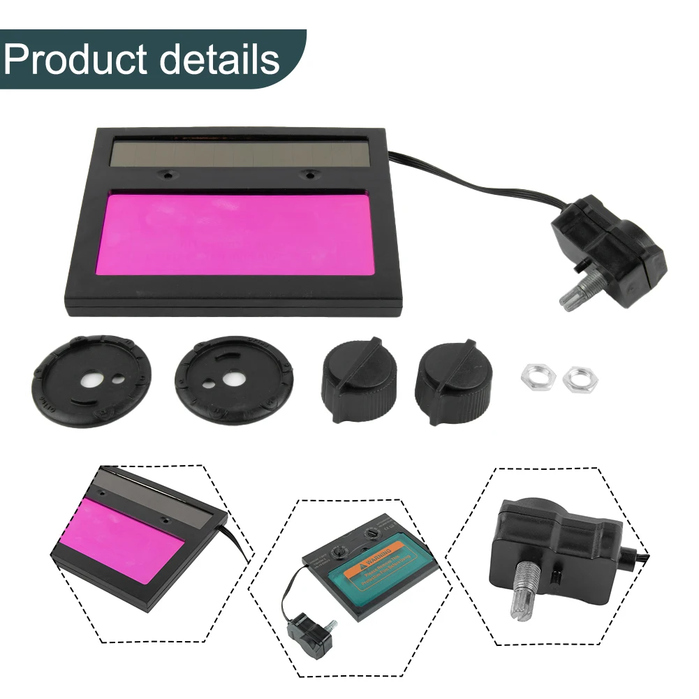 Automated Filter Welding Helmet Lens Spare Parts 110 X 90 X 9mm Accessories Auto Darken Auto Dimming High Quality
Automated Filter Welding Helmet Lens Spare Parts 110 X 90 X 9mm Accessories Auto Darken Auto Dimming High Quality