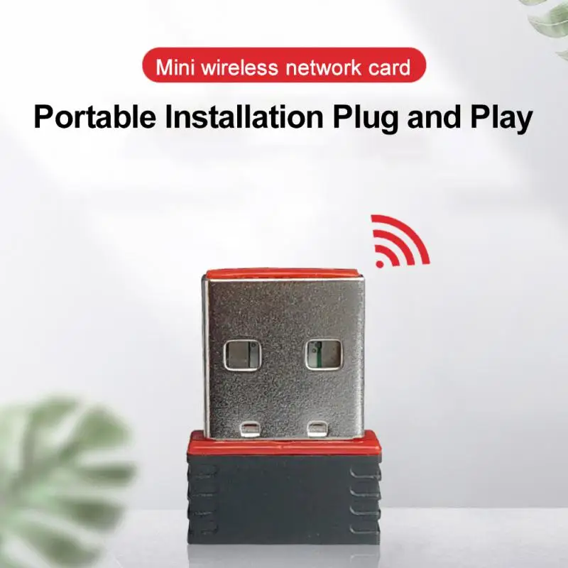 Portable Wireless Network Adapter 802.11 B/g/n 150 Mbps Network Card For Traveling Wireless Mini Usb Wifi Adapter For Laptop Pc
Portable Wireless Network Adapter 802.11 B/g/n 150 Mbps Network Card For Traveling Wireless Mini Usb Wifi Adapter For Laptop Pc