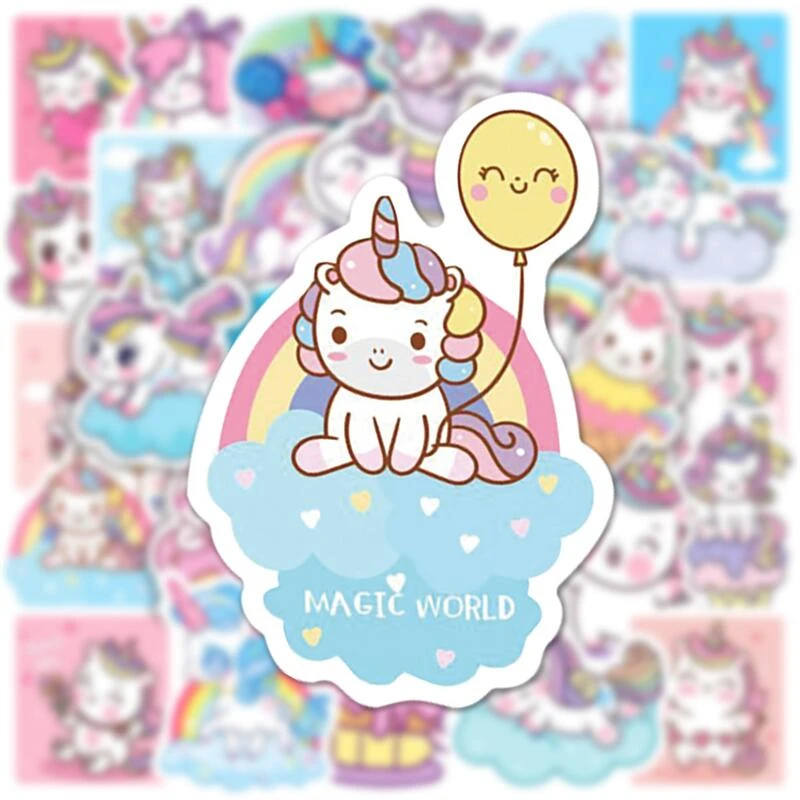 My Little Pony Stickers 50PCS Cute Cartoon Anime Sticker DIY Laptop Luggage Skateboard Guitar Car Sticker Toy
My Little Pony Stickers 50PCS Cute Cartoon Anime Sticker DIY Laptop Luggage Skateboard Guitar Car Sticker Toy