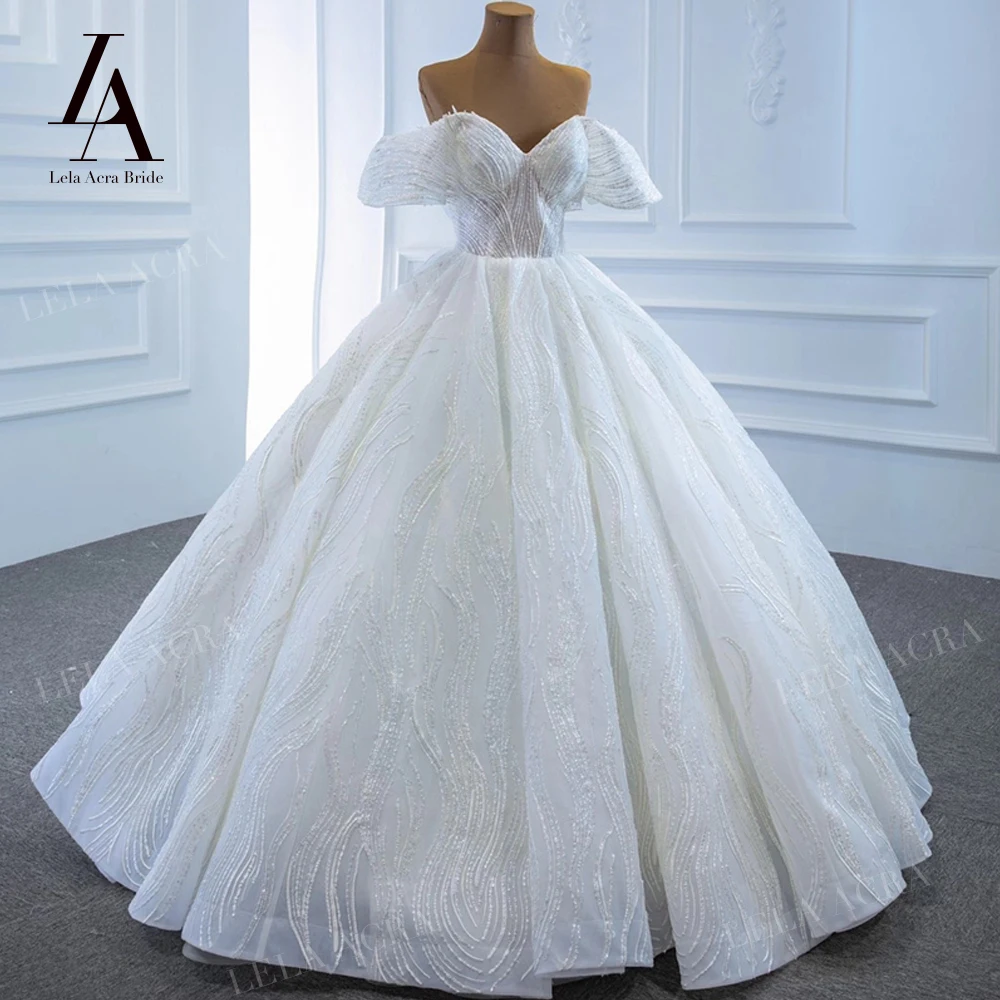 LelaAcra Sleeveless Wedding Dress 2023 New Sweetheart Gorgeous Court Train Princess Bride Gown SH15 Plus Size Vestido de Noiva
LelaAcra Sleeveless Wedding Dress 2023 New Sweetheart Gorgeous Court Train Princess Bride Gown SH15 Plus Size Vestido de Noiva
