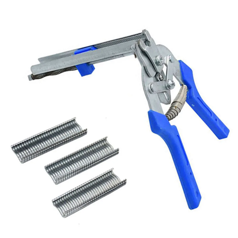 1set Fastening Clamp Installation Poultry Cage Plier & 600 Nails Chichen Rabbit Fox Bird Dog Cage Clamp Installation Kit
1set Fastening Clamp Installation Poultry Cage Plier & 600 Nails Chichen Rabbit Fox Bird Dog Cage Clamp Installation Kit