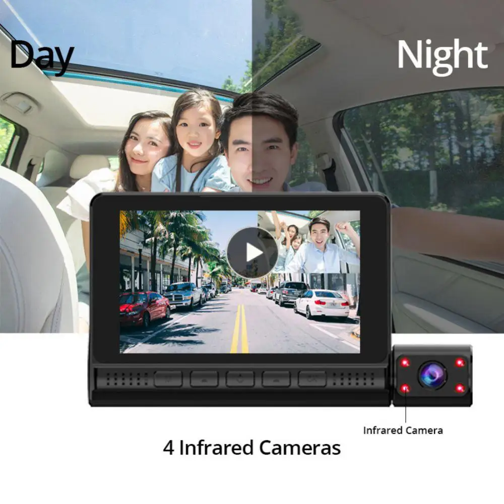 170 Degree Super Wide Angle Car Recorder 4.0 Inch Touch Screen Driving Recorder Multifunctional Dash Cam Night Vision Universal
170 Degree Super Wide Angle Car Recorder 4.0 Inch Touch Screen Driving Recorder Multifunctional Dash Cam Night Vision Universal
