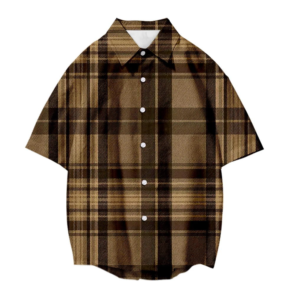 Classic Plaid Print Camisa Masculina Shirt For Man Style Short-Sleeved Casual Plus Size camisas de hombre Little Mickey Wearing
Classic Plaid Print Camisa Masculina Shirt For Man Style Short-Sleeved Casual Plus Size camisas de hombre Little Mickey Wearing