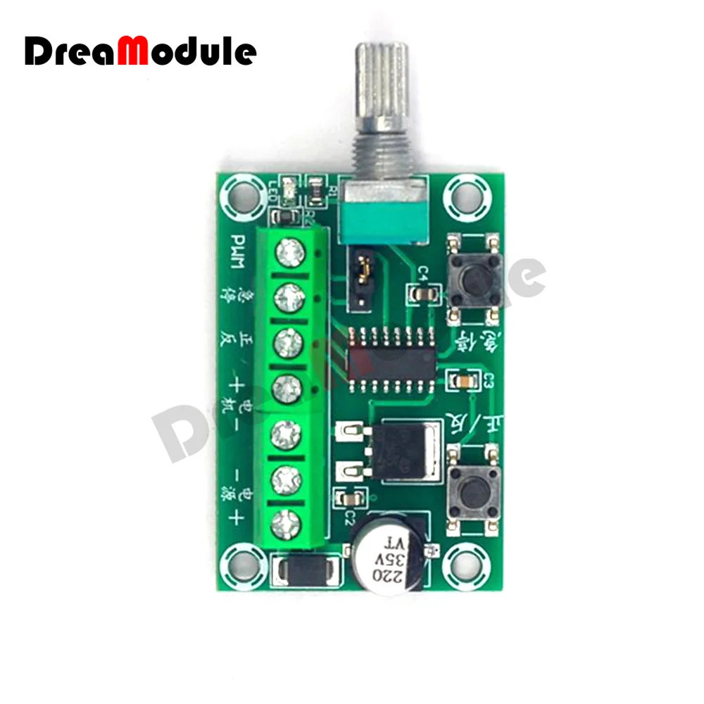 

DC 6V-30V Brushless Motor Drive Board Controller PWM Governor Forward and Reverse Switching 3650 3525 2418 2430 Motor