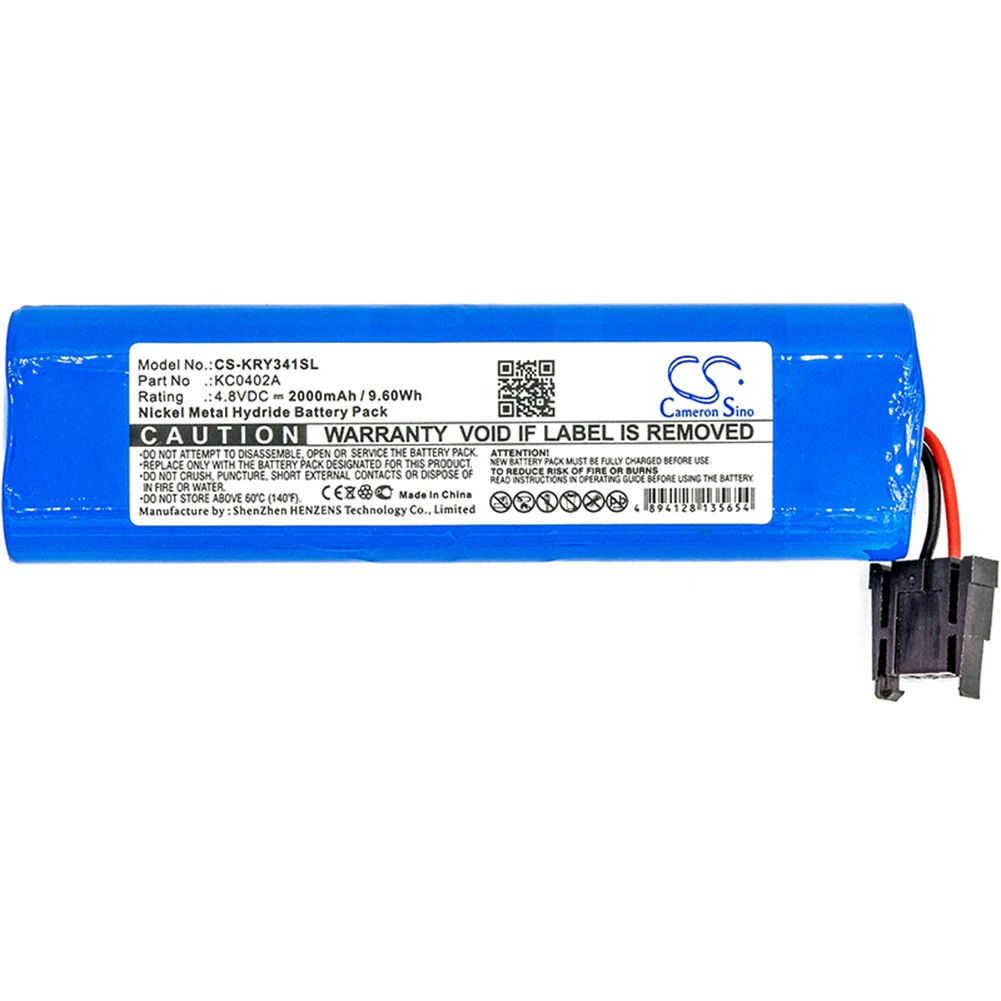 Cameron Sino 2000mA Battery for Kinryo KC3445A,KC3445AA,KC3445AB,KC3445BA,KC3445BB 5441-1445,KC0402A
Cameron Sino 2000mA Battery for Kinryo KC3445A,KC3445AA,KC3445AB,KC3445BA,KC3445BB 5441-1445,KC0402A