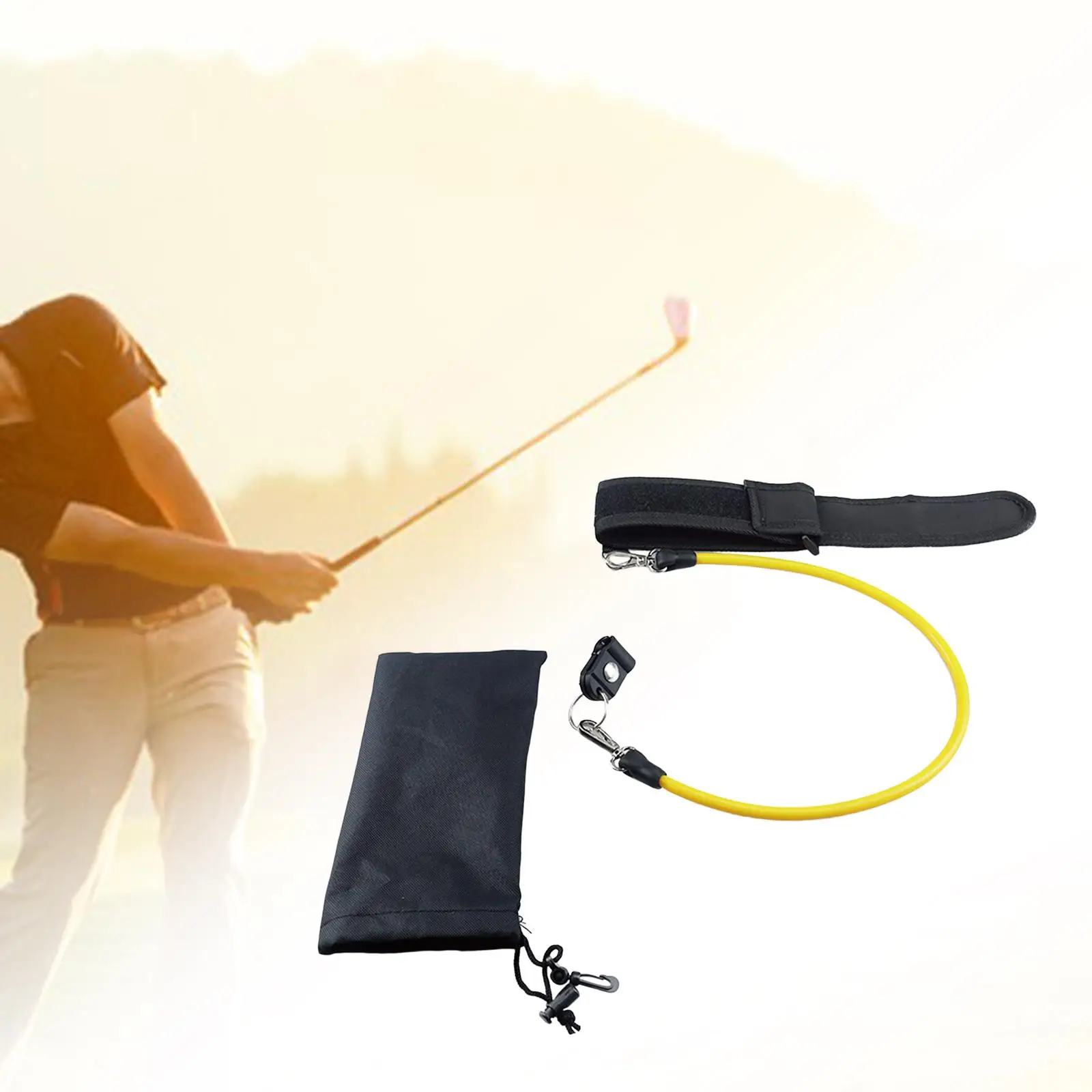 Golf Swing Tension Belt Band Golf Swing Trainer Strength Trainer Action Supplies Golf Club Correction Strong Device
Golf Swing Tension Belt Band Golf Swing Trainer Strength Trainer Action Supplies Golf Club Correction Strong Device