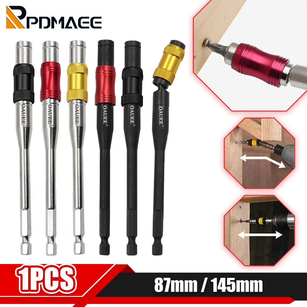 Screwdriver Bits 1/4" Hex Magnetic Drill Hand Tools Drill Bit Extension Rod Quick Change Holder Drive Guide Bits For Screwdriver
Screwdriver Bits 1/4" Hex Magnetic Drill Hand Tools Drill Bit Extension Rod Quick Change Holder Drive Guide Bits For Screwdriver