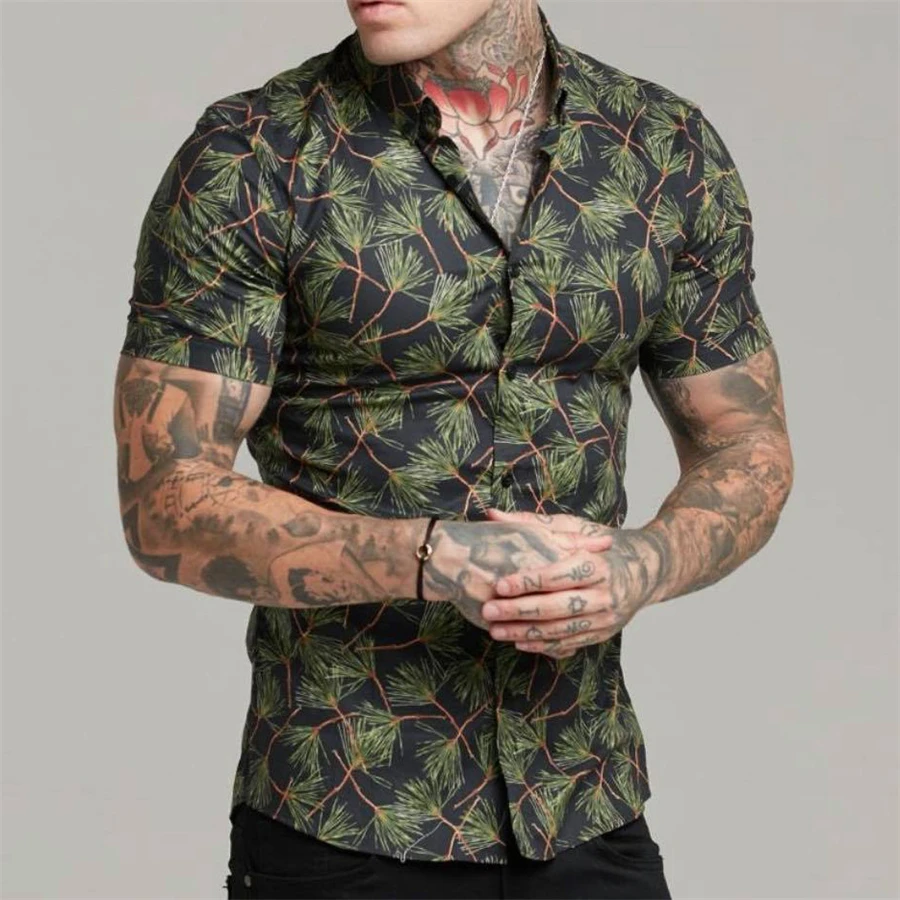Men's National style Long Sleeve Shirt Hawaiian Print European American Trend Cardigan Men Clothing Casual Business Shirts M-3XL
Men's National style Long Sleeve Shirt Hawaiian Print European American Trend Cardigan Men Clothing Casual Business Shirts M-3XL