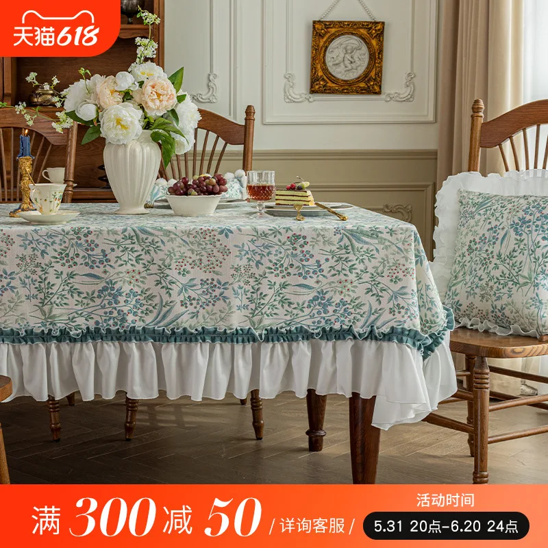 The tablecloth is light and luxurious, with aof lace tablecloth, tea table cloth, cloth cover cloth, American high-end luxury 
The tablecloth is light and luxurious, with aof lace tablecloth, tea table cloth, cloth cover cloth, American high-end luxury