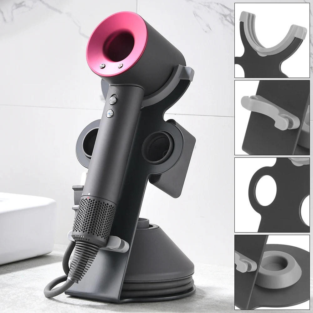 Portable Bracket Punch Free Metal Stand Hair Dryer Holder With Super Magnetic Storage Rack For Dyson Bathroom Organizer
Portable Bracket Punch Free Metal Stand Hair Dryer Holder With Super Magnetic Storage Rack For Dyson Bathroom Organizer