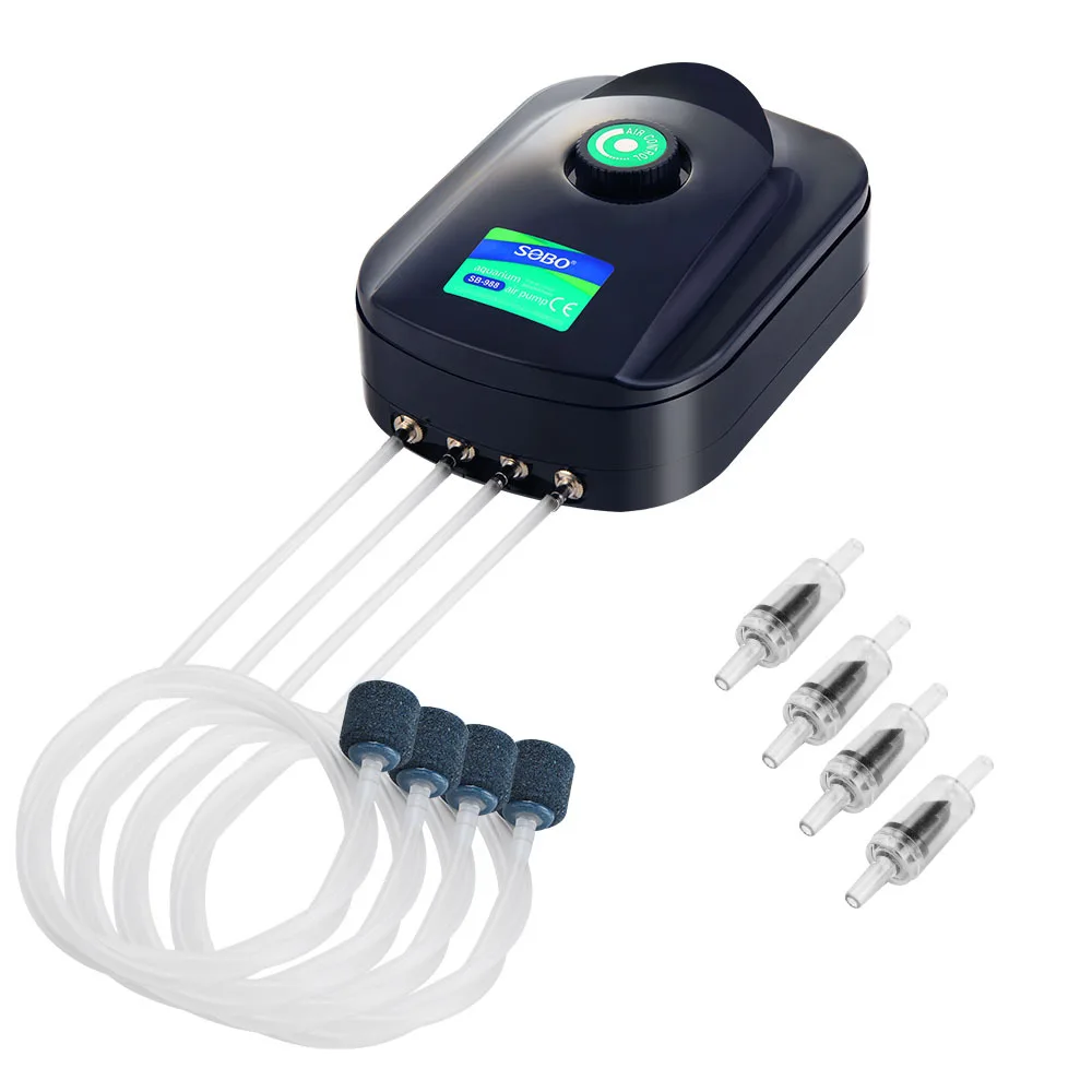 Songbao SB-988/948/748/848 four-stomata oxygenation pump adjustable fish tank oxygenation pump
Songbao SB-988/948/748/848 four-stomata oxygenation pump adjustable fish tank oxygenation pump