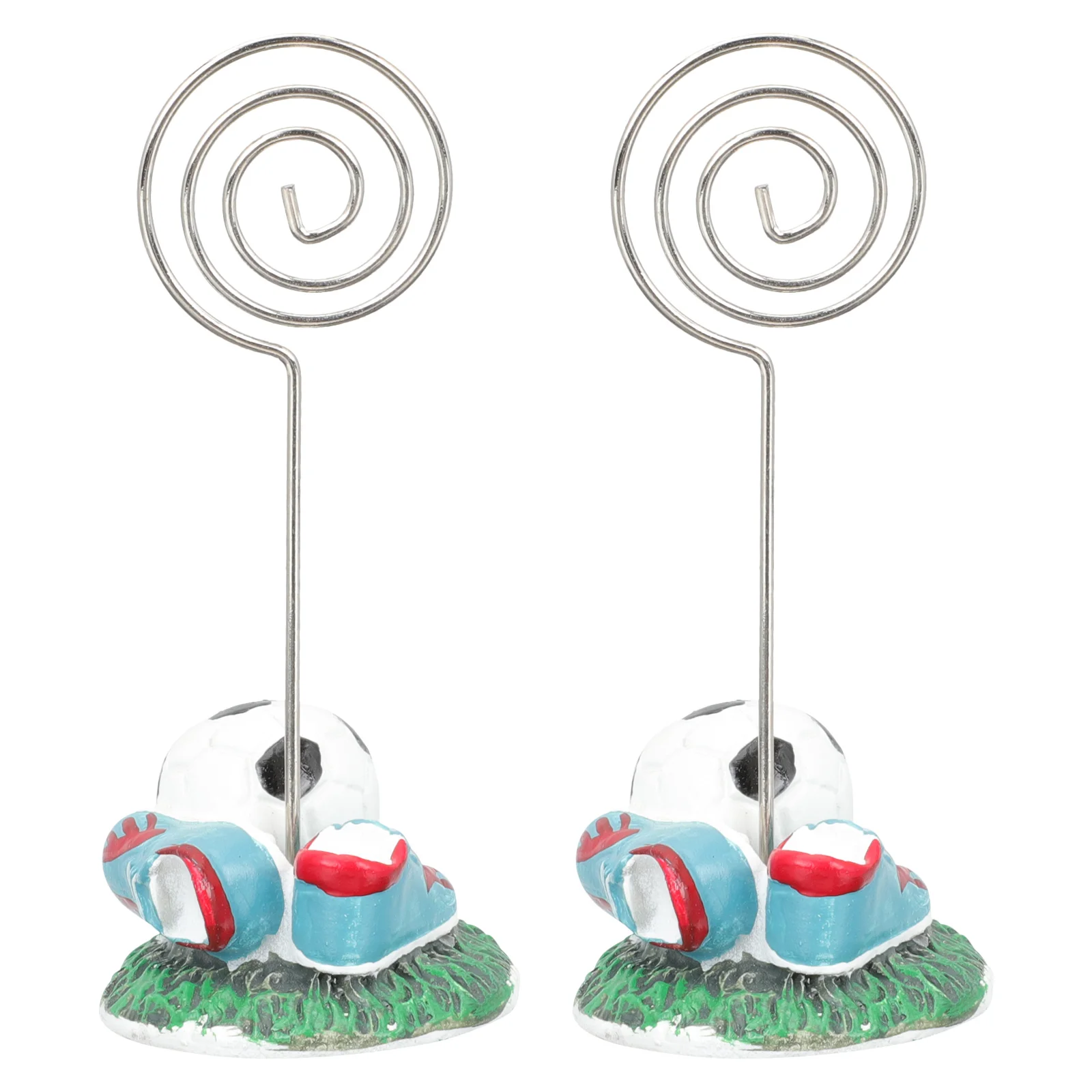 2Pcs Table Number Holder Elegant Banquet Football Theme Table Number Stand Place Holder Picture Holder
2Pcs Table Number Holder Elegant Banquet Football Theme Table Number Stand Place Holder Picture Holder