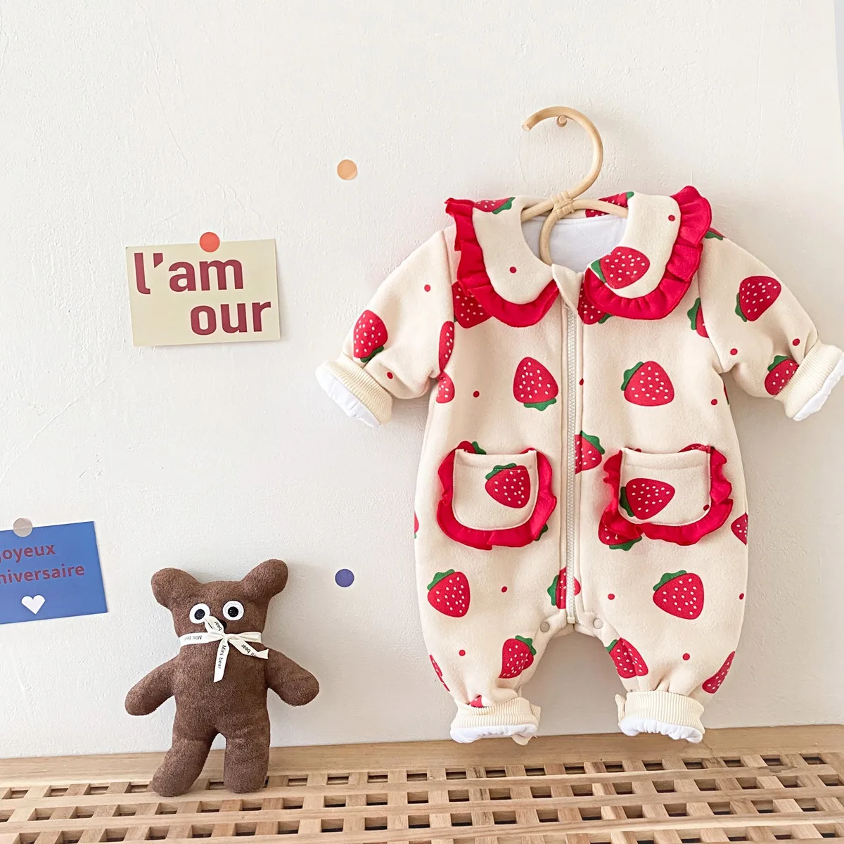 Sivatu fleece overalls for kids infant baby clothes winter jumpsuit kids rompers girls Baby bodysuit toddler outfit
Sivatu fleece overalls for kids infant baby clothes winter jumpsuit kids rompers girls Baby bodysuit toddler outfit