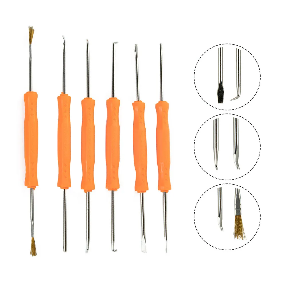 6pcs/set Soldering Assist Hand Tools Electronic Components PCB Repair Tool For Welding Grind Clean Repair Hand Tools
6pcs/set Soldering Assist Hand Tools Electronic Components PCB Repair Tool For Welding Grind Clean Repair Hand Tools