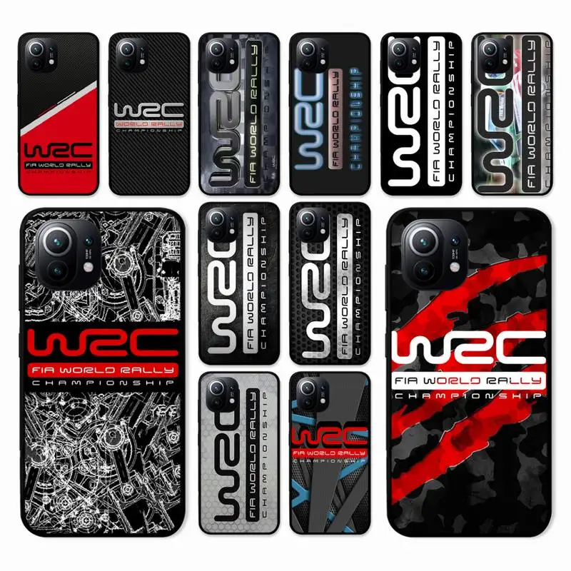 

WRC Rally Racing logo Phone Case For Xiaomi Mi Note 10 Pro 8 Lite 9 Se 10T 6X 6 5X 5 F1 Mix 2S Max 2 3 Cover