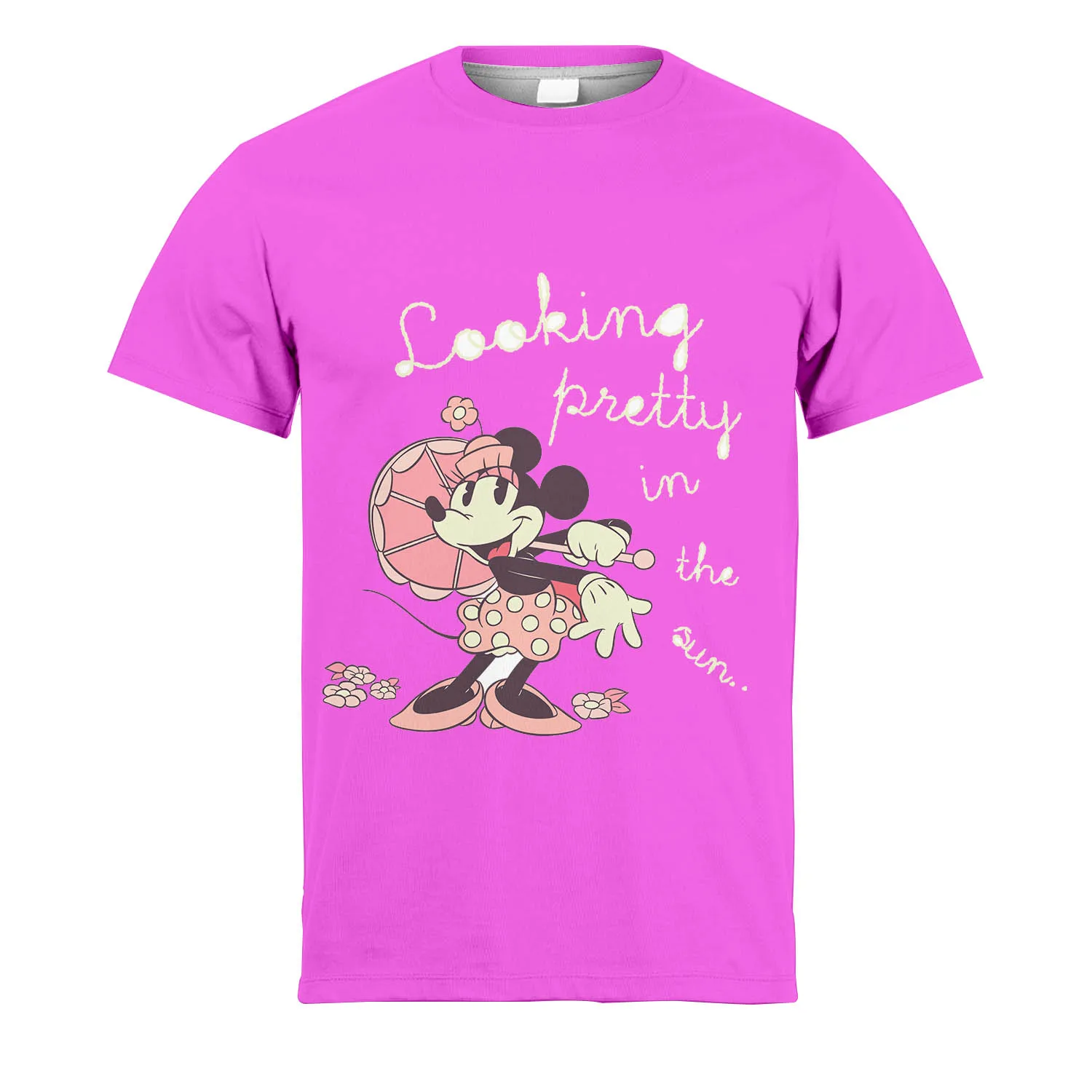 Fashion 2023 Summer Casual T-Shirt Disney Minnie 3d Digital Printed Round Neck Children Men And Women Adults Short Sleeves
Fashion 2023 Summer Casual T-Shirt Disney Minnie 3d Digital Printed Round Neck Children Men And Women Adults Short Sleeves