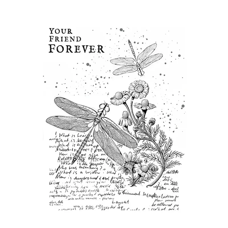 New Arrivals dragonfly Plants Clear Stamps for DIY Scrapbooking Card Transparent Stamp Making Photo Album Crafts Decoration
New Arrivals dragonfly Plants Clear Stamps for DIY Scrapbooking Card Transparent Stamp Making Photo Album Crafts Decoration