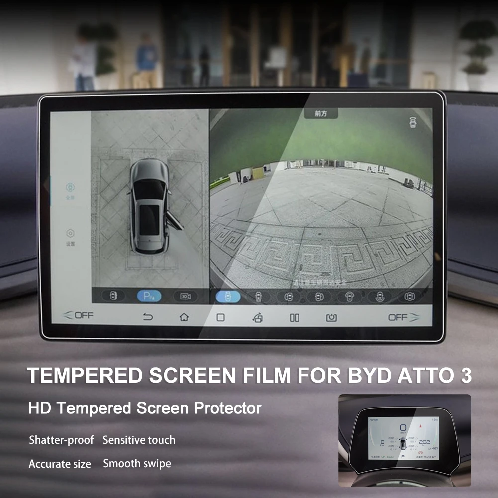 Для BYD автостайлинг GPS навигация закаленное защитное покрытие для экрана наклейки аксессуары для интерьера для BYD Atto 3 Yuan Plus
Для BYD автостайлинг GPS навигация закаленное защитное покрытие для экрана наклейки аксессуары для интерьера для BYD Atto 3 Yuan Plus