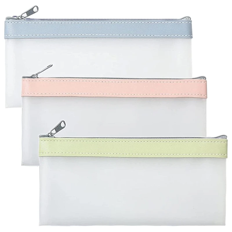 3 Pcs Pencil Case Clear Pencil Pouch TPU Zipper Pen Bag Durable Office Stationery Bag Cosmetic Travel Carry Bags
3 Pcs Pencil Case Clear Pencil Pouch TPU Zipper Pen Bag Durable Office Stationery Bag Cosmetic Travel Carry Bags