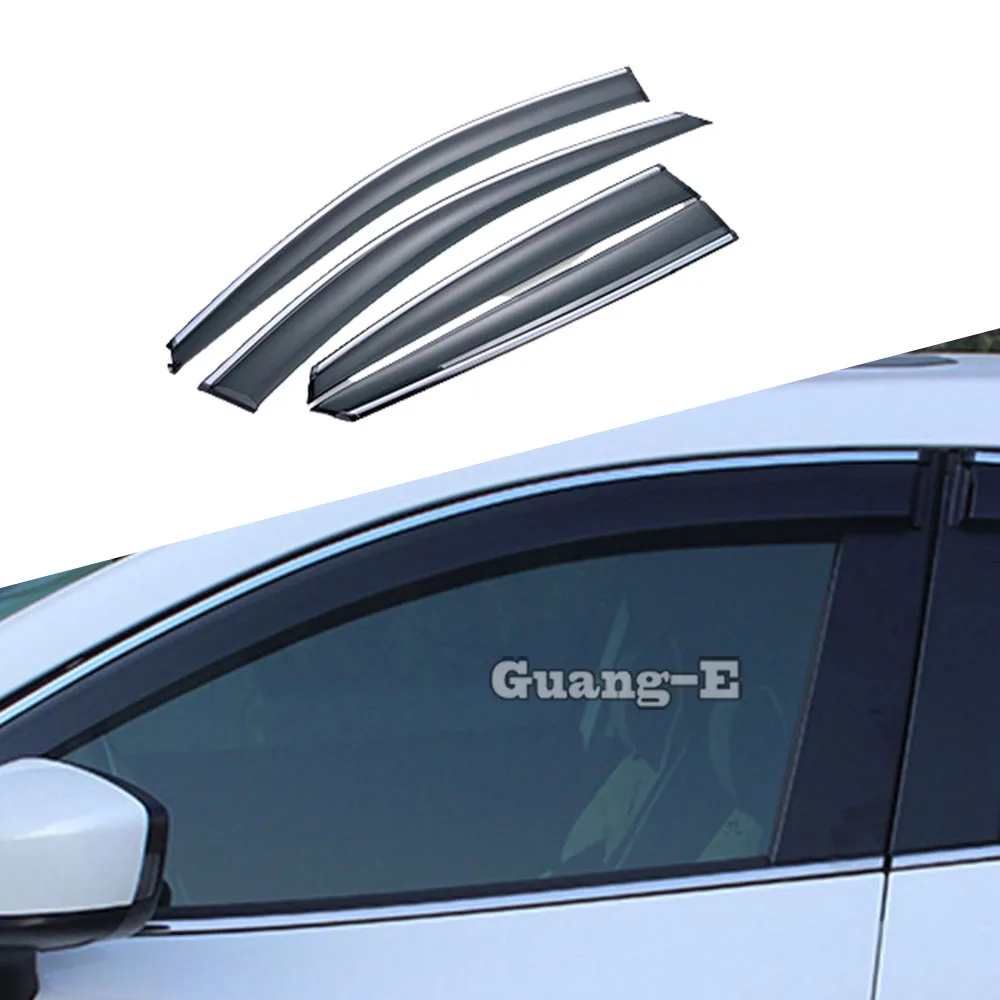 Car Cover Plastic Window Glass Wind Visor Rain / Sun Guard Vent 4PCs For Toyota Vios/Yaris 2014 2015 2016 2017 2018 2019 2020
Car Cover Plastic Window Glass Wind Visor Rain / Sun Guard Vent 4PCs For Toyota Vios/Yaris 2014 2015 2016 2017 2018 2019 2020