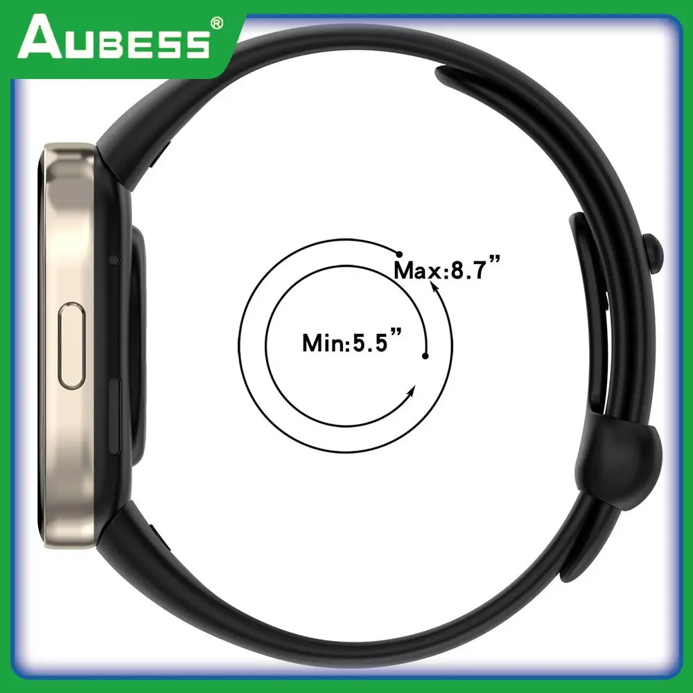 5.5-8.7 Inches Lightweight And Breathable Watchband Silicone Material Intelligent Products Multi Color Option Rubber Strap 
5.5-8.7 Inches Lightweight And Breathable Watchband Silicone Material Intelligent Products Multi Color Option Rubber Strap