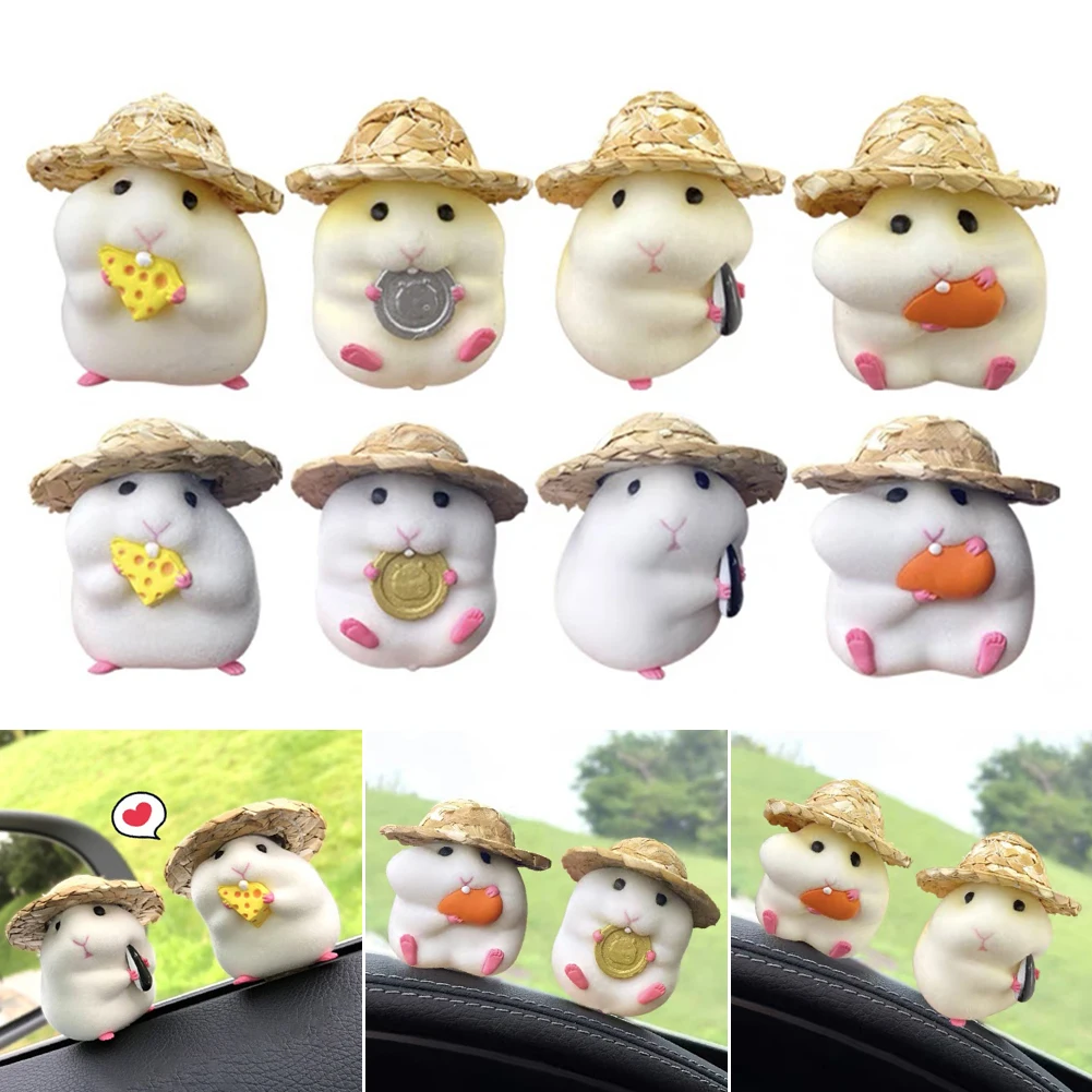 Mini Car Decoration Hamster Car Accessories Window Center Console Cute Doll Car Interior Pendant Auto Dashboard Cool Decoration
Mini Car Decoration Hamster Car Accessories Window Center Console Cute Doll Car Interior Pendant Auto Dashboard Cool Decoration