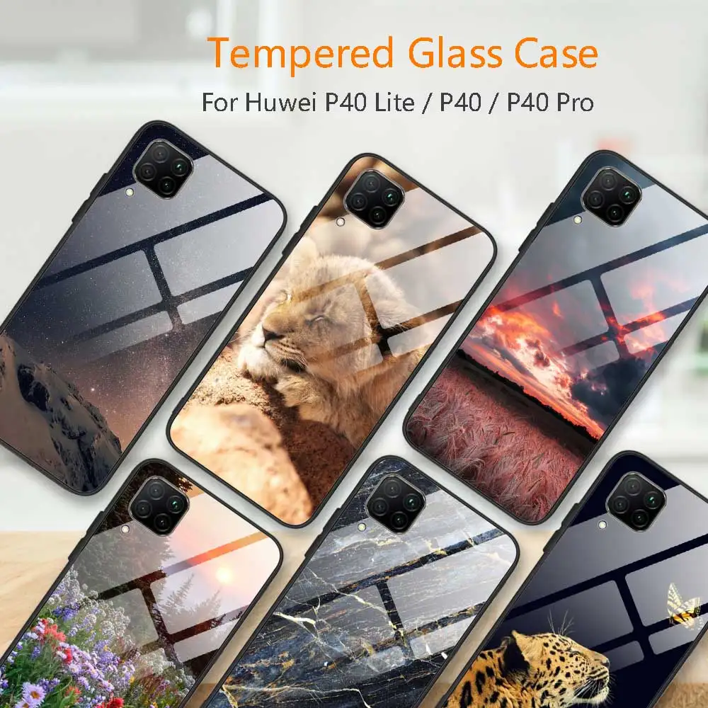 For Huawei P40 lite Nova 7i Case Cute Tempered Glass Case Back Cover Phone Cases for Huawei P40 Pro P40Lite P 40 P30 Lite Cases
For Huawei P40 lite Nova 7i Case Cute Tempered Glass Case Back Cover Phone Cases for Huawei P40 Pro P40Lite P 40 P30 Lite Cases