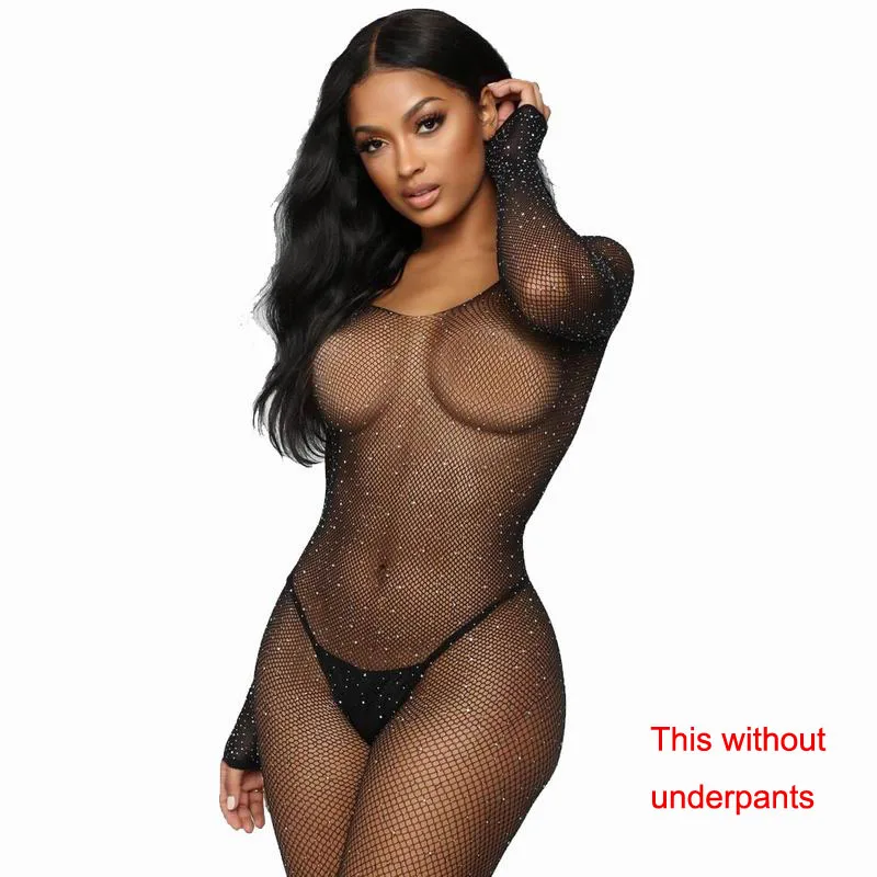 Женское сексуальное прозрачное черное Сетчатое боди, эластичное боди с длинным рукавом и кристаллами
Женское сексуальное прозрачное черное Сетчатое боди, эластичное боди с длинным рукавом и кристаллами