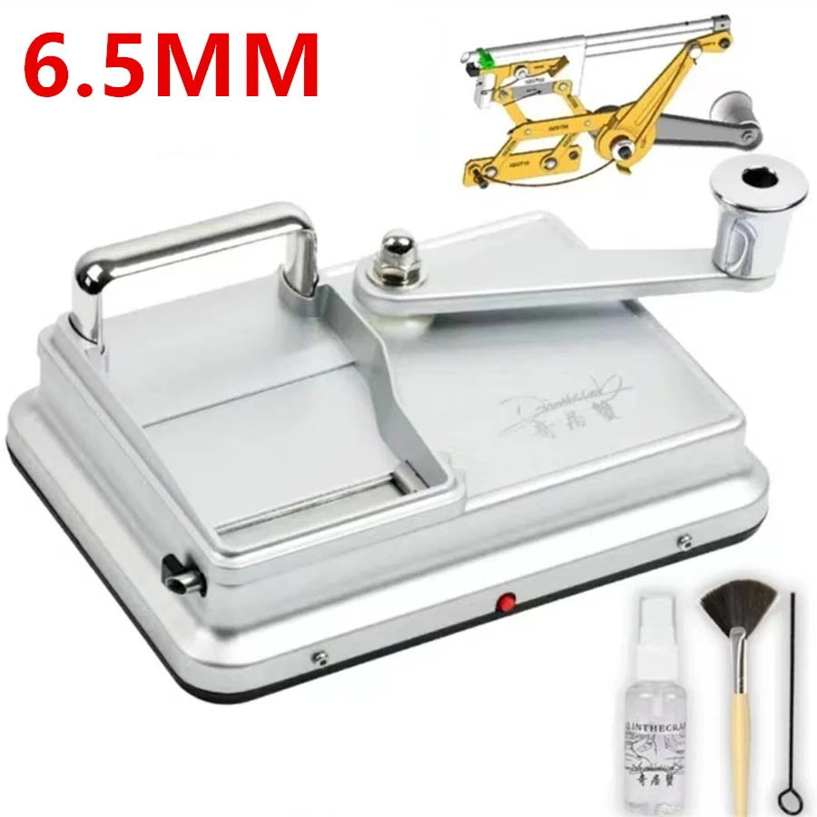 Portable Metal Tobacco Rolling Machine 6.5 Mm Pipe Cigarette Maker Double Guide Rail Manual Smoking Accessories Men Gift
Portable Metal Tobacco Rolling Machine 6.5 Mm Pipe Cigarette Maker Double Guide Rail Manual Smoking Accessories Men Gift