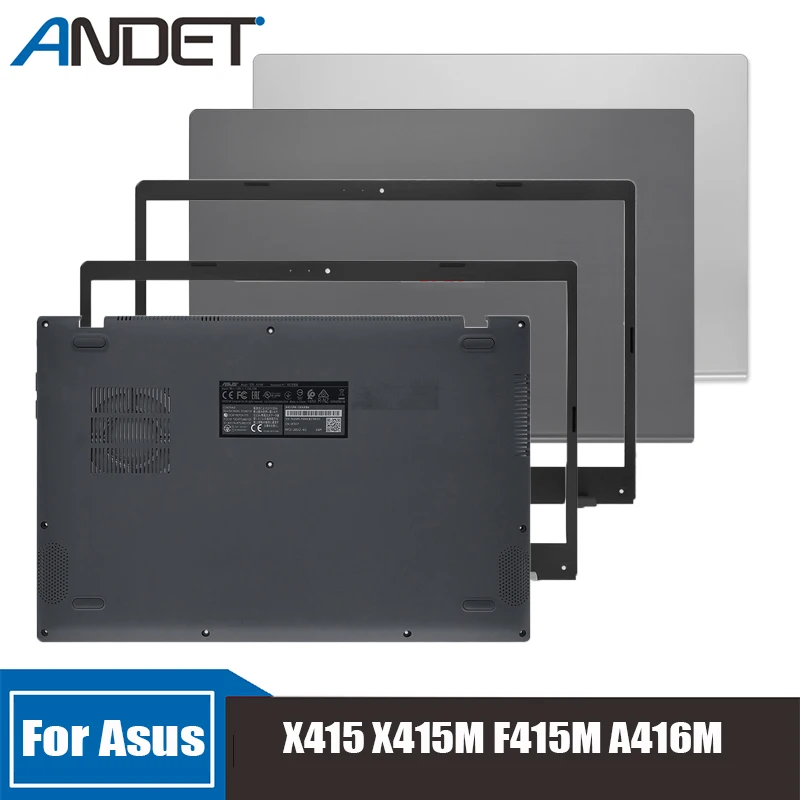 New For Asus X415 X415M F415M A416M Screen Back Shell Top Case Rear Lid Frame Notebook Host Lower Cover Laptop Accessories
New For Asus X415 X415M F415M A416M Screen Back Shell Top Case Rear Lid Frame Notebook Host Lower Cover Laptop Accessories
