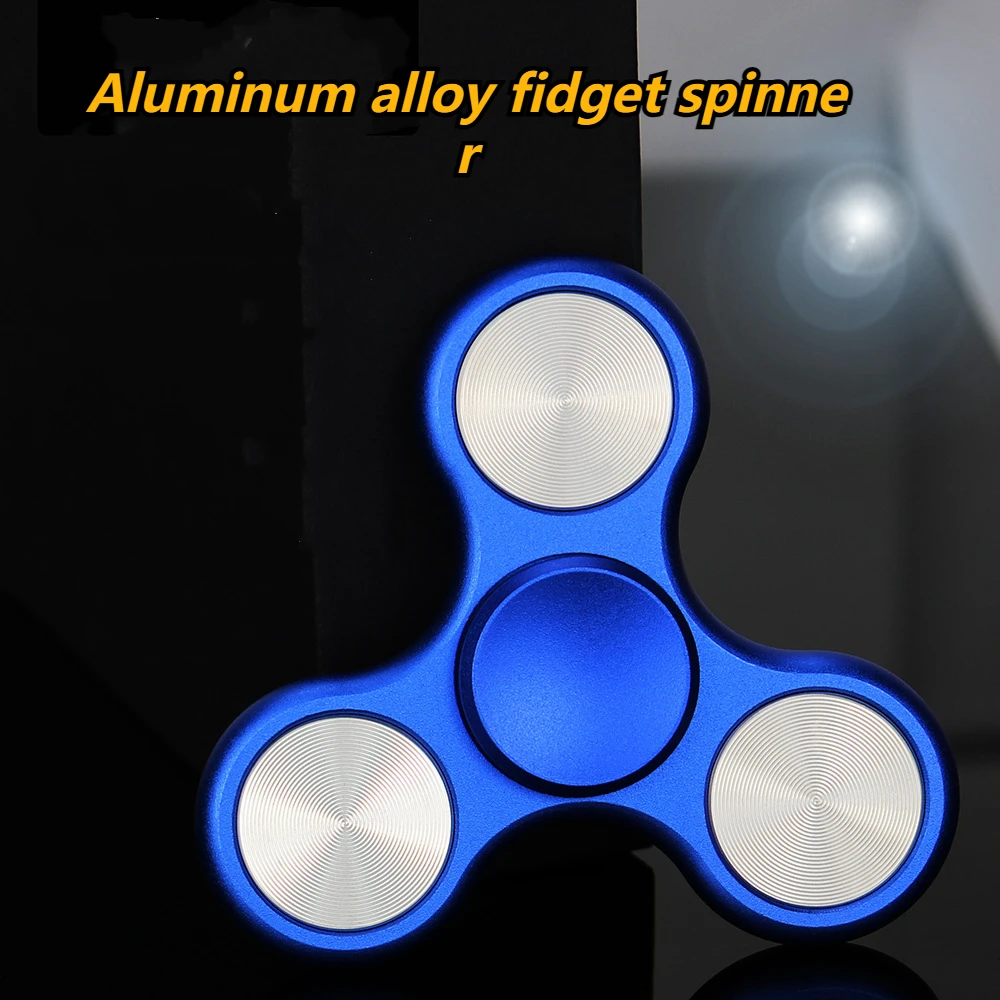 Fidget spinner Aluminum alloy finger spinner EDC stress relief toy to relieve finger fatigue adult children gift
Fidget spinner Aluminum alloy finger spinner EDC stress relief toy to relieve finger fatigue adult children gift