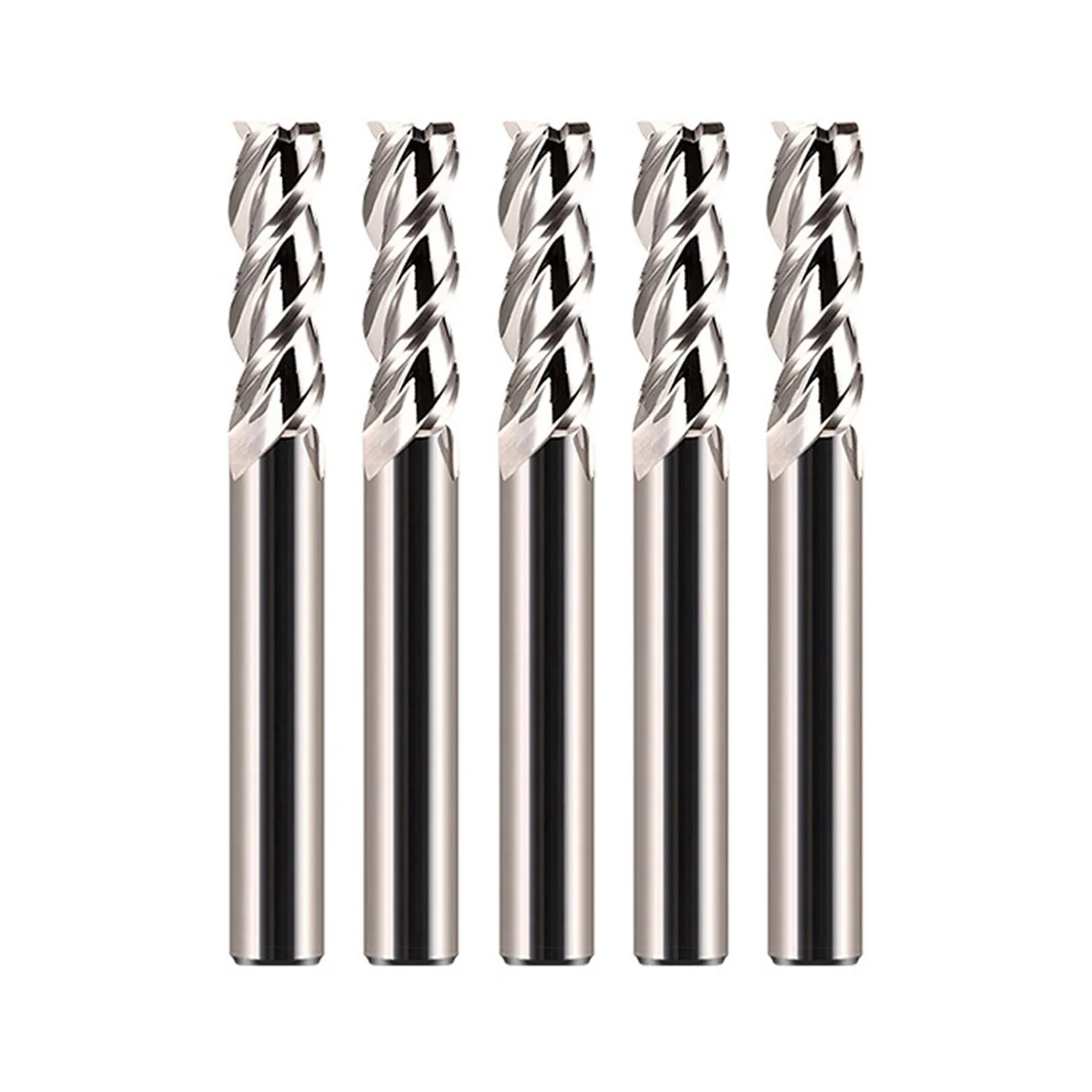 5PCS 55 Degrees Spiral Upcut Router Bits Set 6mm Solid Carbide CNC Wood Router Bits for Woodworking
5PCS 55 Degrees Spiral Upcut Router Bits Set 6mm Solid Carbide CNC Wood Router Bits for Woodworking