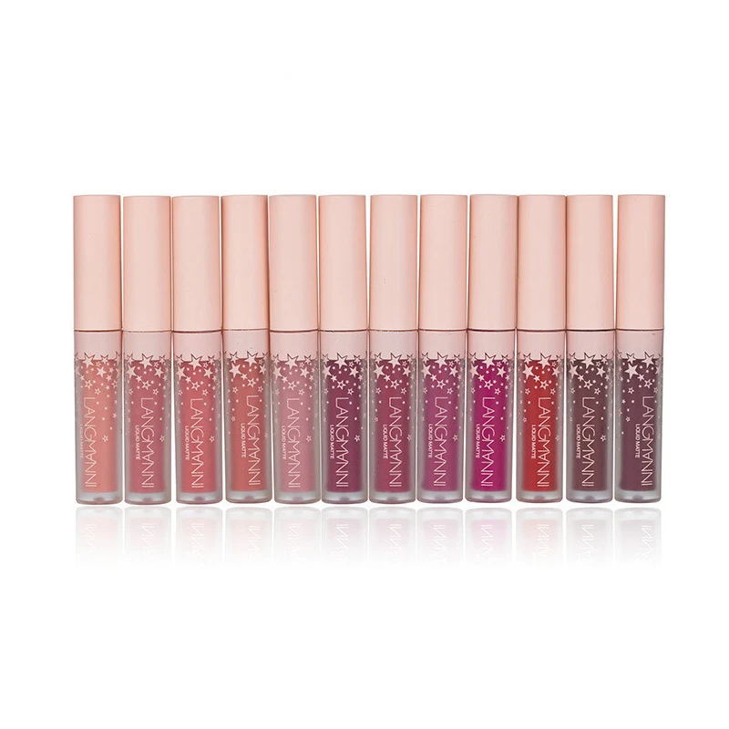

Matte Lip Gloss Set Does Not Stick To The Cup and Does Not Lose Color Makeup Liquid Lipstick Lip Gloss Lipstick Set