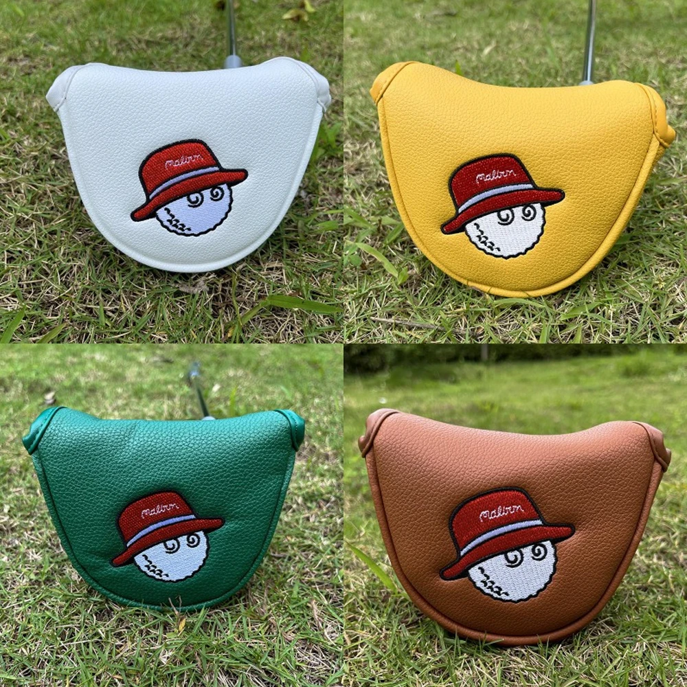 MALBON Golf Putter Cover Magnetic Closure PU Leather Golf Putter Headcover Golf Accessory
MALBON Golf Putter Cover Magnetic Closure PU Leather Golf Putter Headcover Golf Accessory