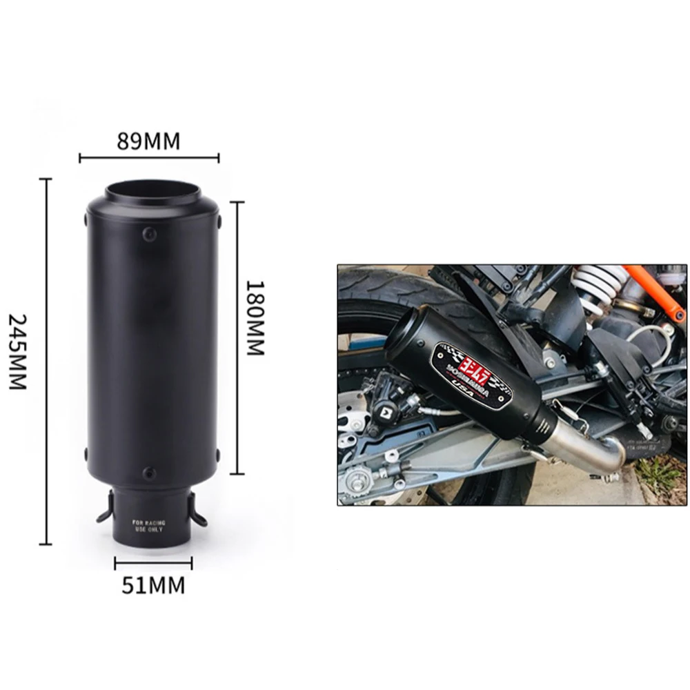 Глушитель выхлопной трубы для мотоцикла SUZUKI GSR 750 250 BANDIT 650 S GLADIUS 400 DL SV ID: 51 мм |