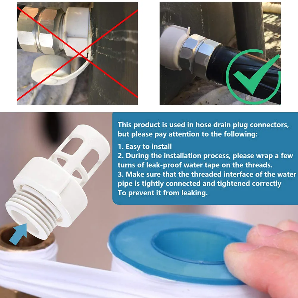 Adapter Connector 10184 2pcs For Intex Hose Drain Plastic Replacement Accessories Round Pool Swimming Pools Part
Adapter Connector 10184 2pcs For Intex Hose Drain Plastic Replacement Accessories Round Pool Swimming Pools Part