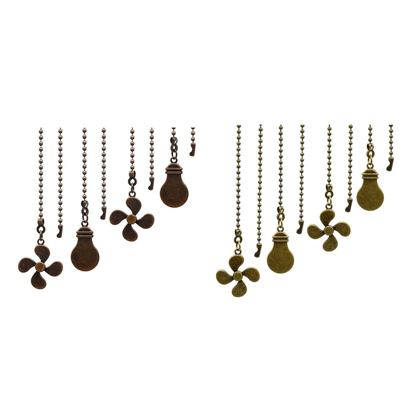 4Pcs Ceiling Fan Pull Chain Set,Bulb And Fan Pattern Pull Chain Extension Fan Pull Chain Pendant 12 Inch
4Pcs Ceiling Fan Pull Chain Set,Bulb And Fan Pattern Pull Chain Extension Fan Pull Chain Pendant 12 Inch
