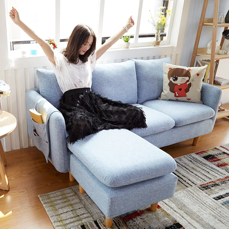 Nordic cloth art small family living room contracted imperial concubine sofa rents a house with Day type economy corner sofa
Nordic cloth art small family living room contracted imperial concubine sofa rents a house with Day type economy corner sofa