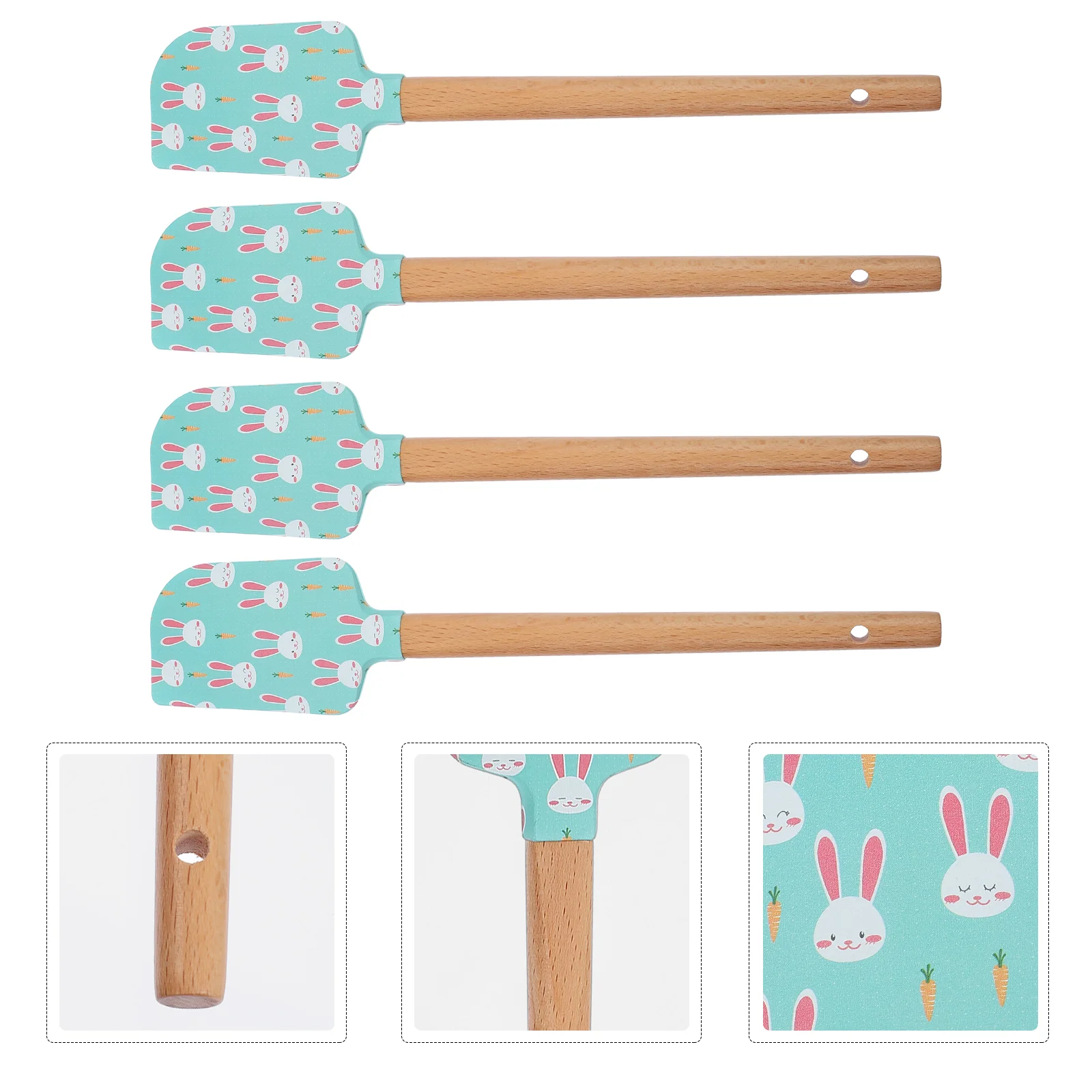 Spatula Silicone Scraper Cake Spatulas Kitchen Decorating Baking Cream Stirring Scrapers Jar Bunny Icing Tools Rubberwood Easter
Spatula Silicone Scraper Cake Spatulas Kitchen Decorating Baking Cream Stirring Scrapers Jar Bunny Icing Tools Rubberwood Easter