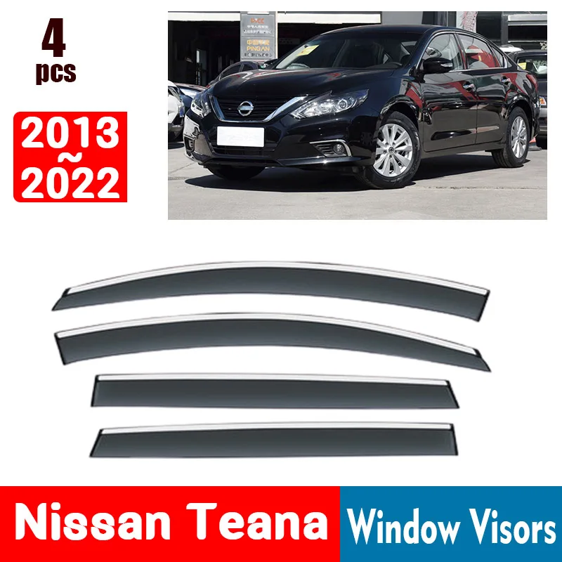 FOR Nissan Teana 2013-2022 Window Visors Rain Guard Windows Rain Cover Deflector Awning Shield Vent Guard Shade Cover Trim
FOR Nissan Teana 2013-2022 Window Visors Rain Guard Windows Rain Cover Deflector Awning Shield Vent Guard Shade Cover Trim