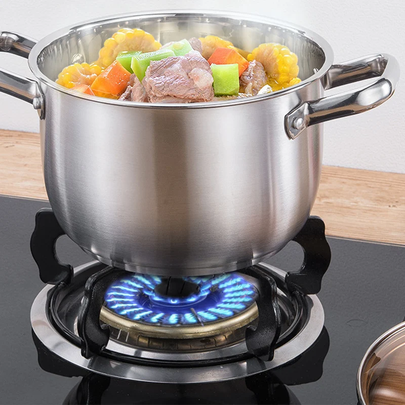 Stainless Steel Soup Pot Glass Cover Household Cooking Cooker 304 Food Grade Induction Cooker General Double Ear Steamer
Stainless Steel Soup Pot Glass Cover Household Cooking Cooker 304 Food Grade Induction Cooker General Double Ear Steamer