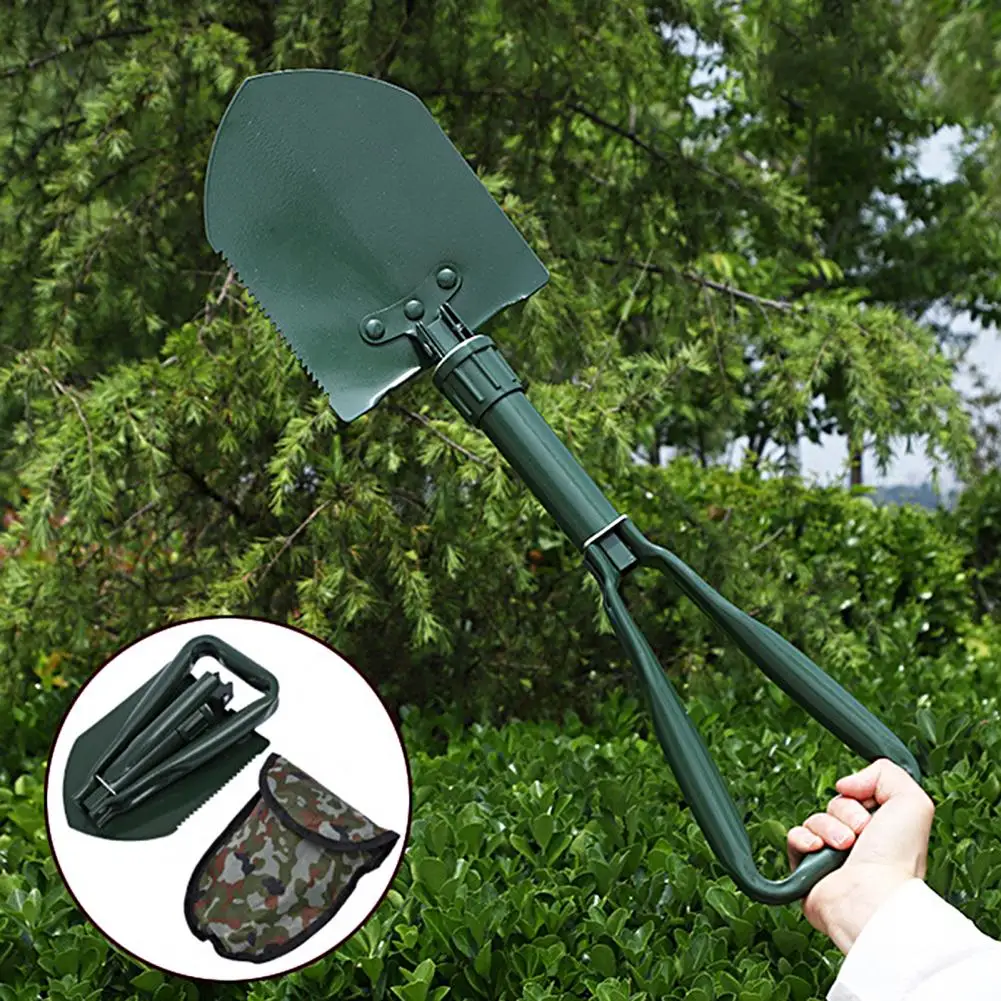 1 Set Outdoor Shovel Triangular Handle Portable Foldable Shovel Mud High-carbon Steel Garden Small Shovel for Patio
1 Set Outdoor Shovel Triangular Handle Portable Foldable Shovel Mud High-carbon Steel Garden Small Shovel for Patio