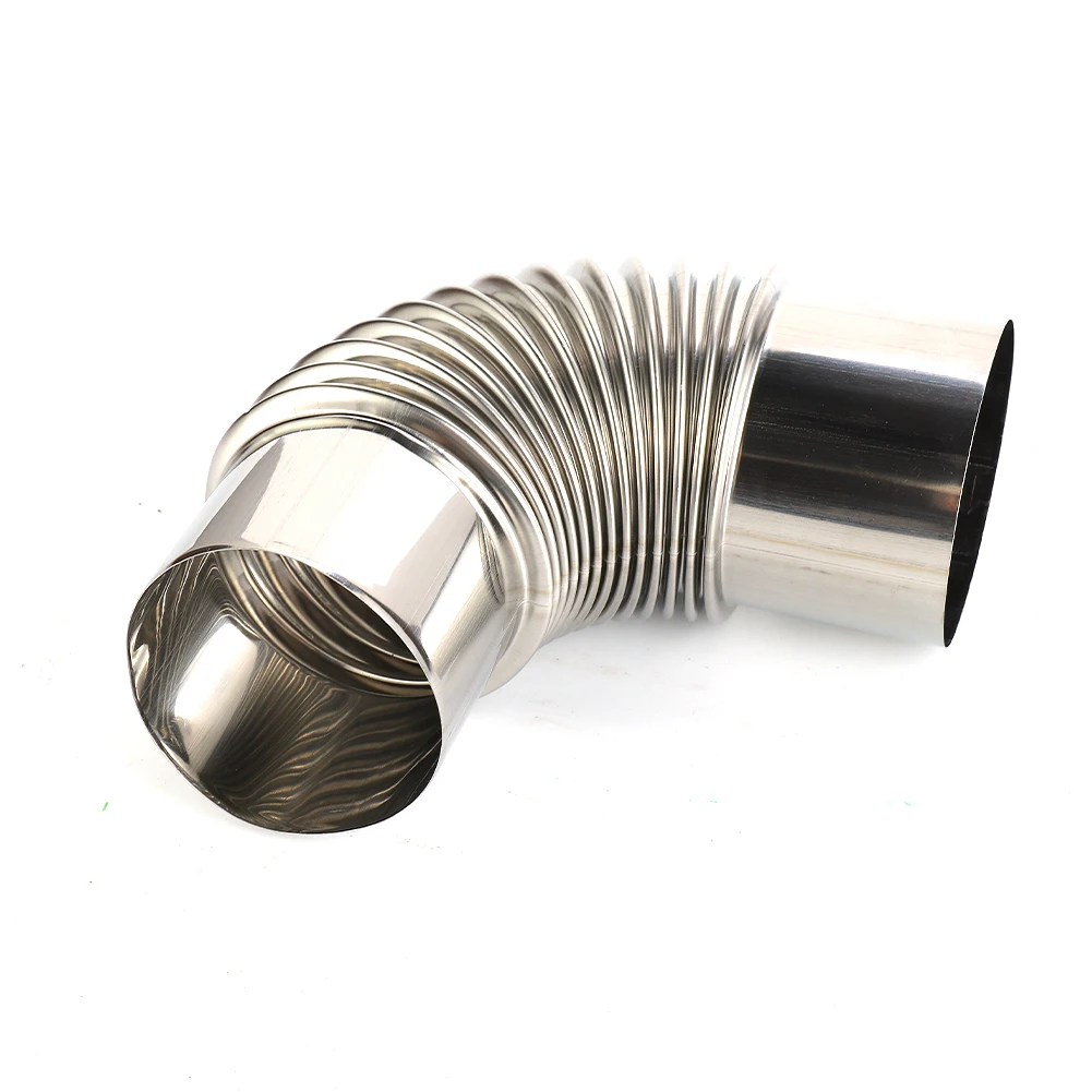 Stainless Steel Flue Stove Pipe 90 Degree Elbow Chimney Liner Bend Multi Flue Stove Pipe 60/70/80mm Outdoor Camping Exhaust Pipe
Stainless Steel Flue Stove Pipe 90 Degree Elbow Chimney Liner Bend Multi Flue Stove Pipe 60/70/80mm Outdoor Camping Exhaust Pipe