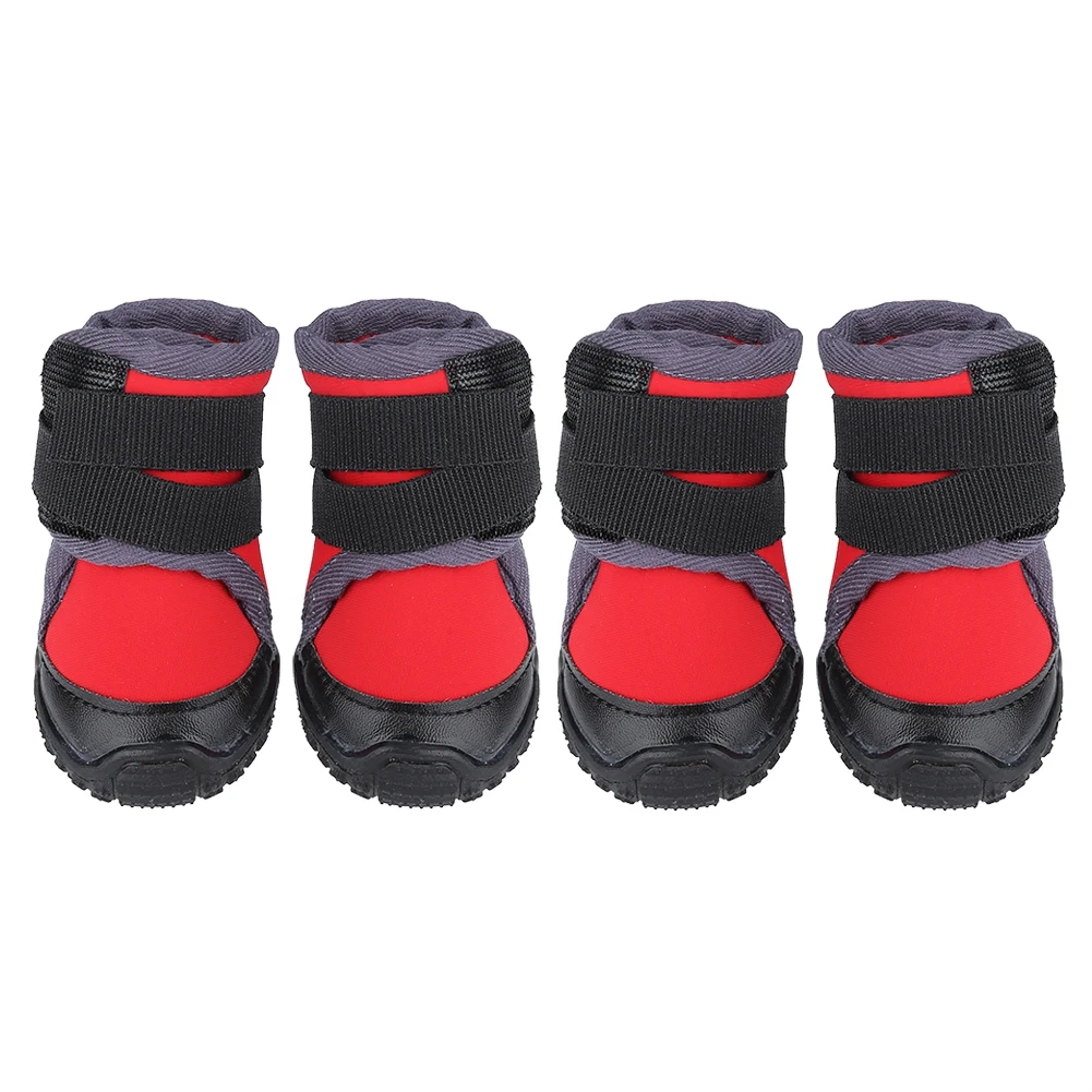 Pet Outdoor Shoes 4Pcs Slip-proof Rubber Sole Dog Rain Boots for Snow Rain Day Small Medium Large Dogs
Pet Outdoor Shoes 4Pcs Slip-proof Rubber Sole Dog Rain Boots for Snow Rain Day Small Medium Large Dogs