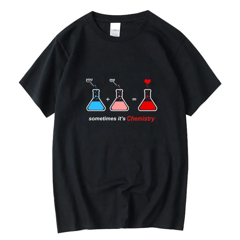 Men's T-shirt High Quality 100% cotton Interesting scientific experiment printing casual loose o-neck short sleeve t-shirt male
Men's T-shirt High Quality 100% cotton Interesting scientific experiment printing casual loose o-neck short sleeve t-shirt male