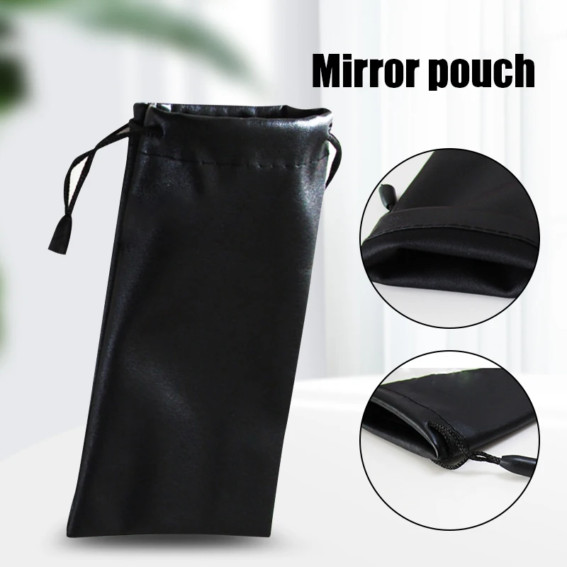 Waterproof Drawstring 1/5/10pcs Leather Glasses Bag PU 9*18cm Black Soft Pouch Hangable Glasses Storage for Eyeswear HE
Waterproof Drawstring 1/5/10pcs Leather Glasses Bag PU 9*18cm Black Soft Pouch Hangable Glasses Storage for Eyeswear HE