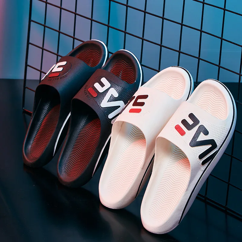Trend Women Man Slippers Bath Bathroom Non-Slip Slides Letter Cool EVA Holiday Beach Slippers 2022 Summer Couple Sandals Shoes
Trend Women Man Slippers Bath Bathroom Non-Slip Slides Letter Cool EVA Holiday Beach Slippers 2022 Summer Couple Sandals Shoes