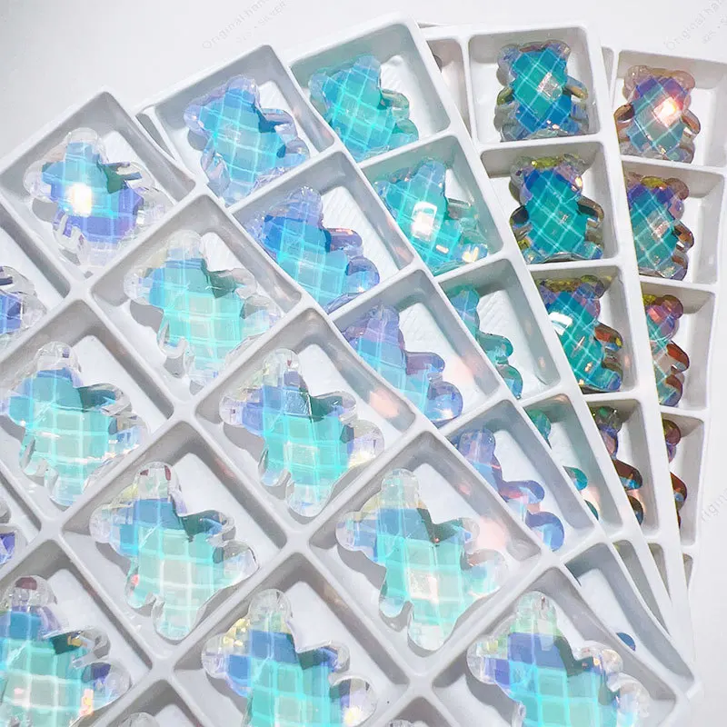 5pcs High Quality Sparkle Bear K9 Glass Charms DIY Accessories Crystal Bead for Jewelry Making Supplies Earring Necklaces
5pcs High Quality Sparkle Bear K9 Glass Charms DIY Accessories Crystal Bead for Jewelry Making Supplies Earring Necklaces