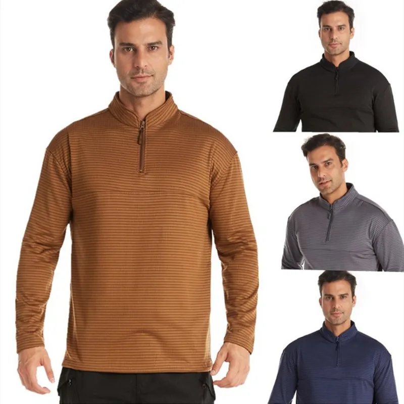 LUCLESAM Men's Checkered Pattern Sweatshirts Stand Collar Stitching Half Zipper Training Sports Cycling Clothing Bottoming Shirt
LUCLESAM Men's Checkered Pattern Sweatshirts Stand Collar Stitching Half Zipper Training Sports Cycling Clothing Bottoming Shirt